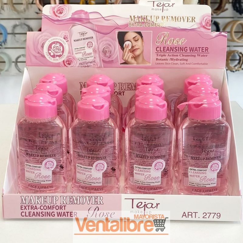AGUA MICELAR DESMAQUILLANTE CON EXTRACTO DE ROSAS - Imagen 3