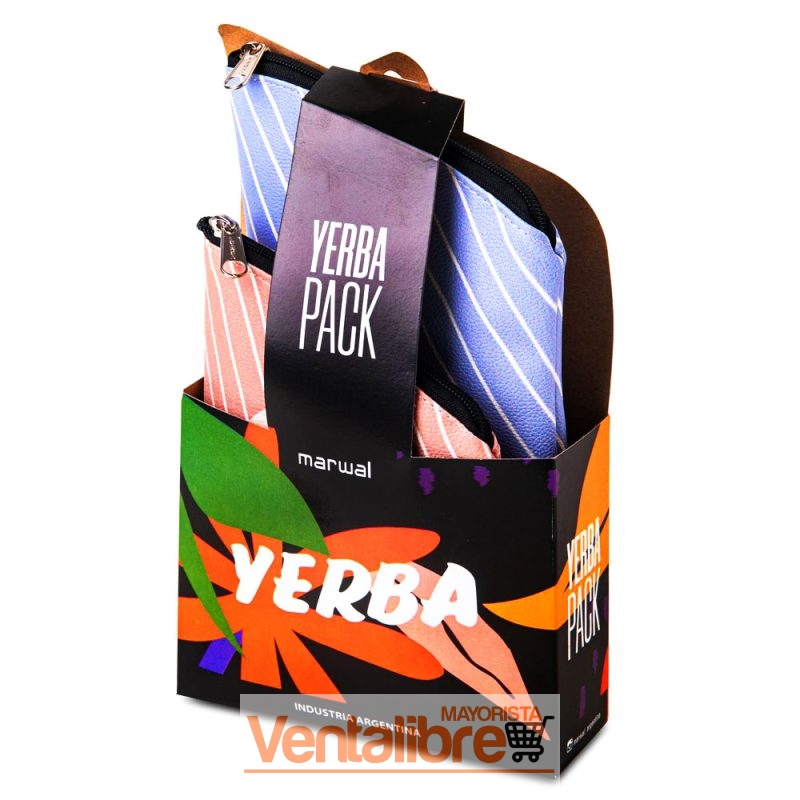 SET AZUCARERA Y YERBERA ESTAMPADO "CHAU LATA" - Imagen 2