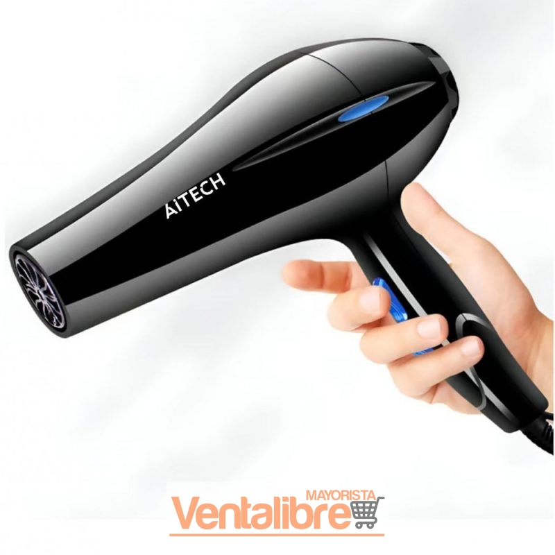 SECADOR DE CABELLO PROFESIONAL FRIO CALOR 2 VEL. CON IONIZADOR