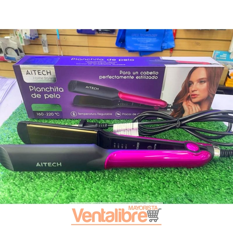 PLANCHITA DE PELO PROFESIONAL AITECH 160-220 CERAMICA