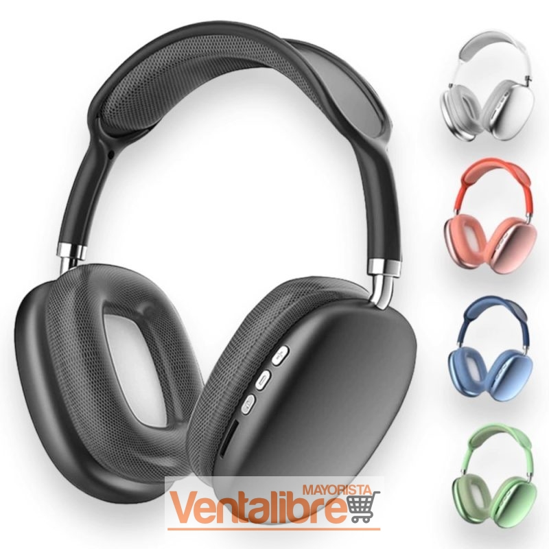 AURICULAR INALÁMBRICO P9 PLUS MAX BLUETOOTH V5.3 CON MICRÓFONO