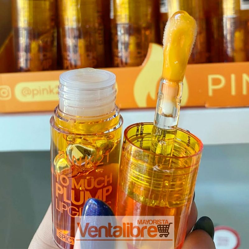 BRILLO LABIAL VOLUMINIZADOR AGRANDA E HIDRATA LOS LABIOS AL APLICAR