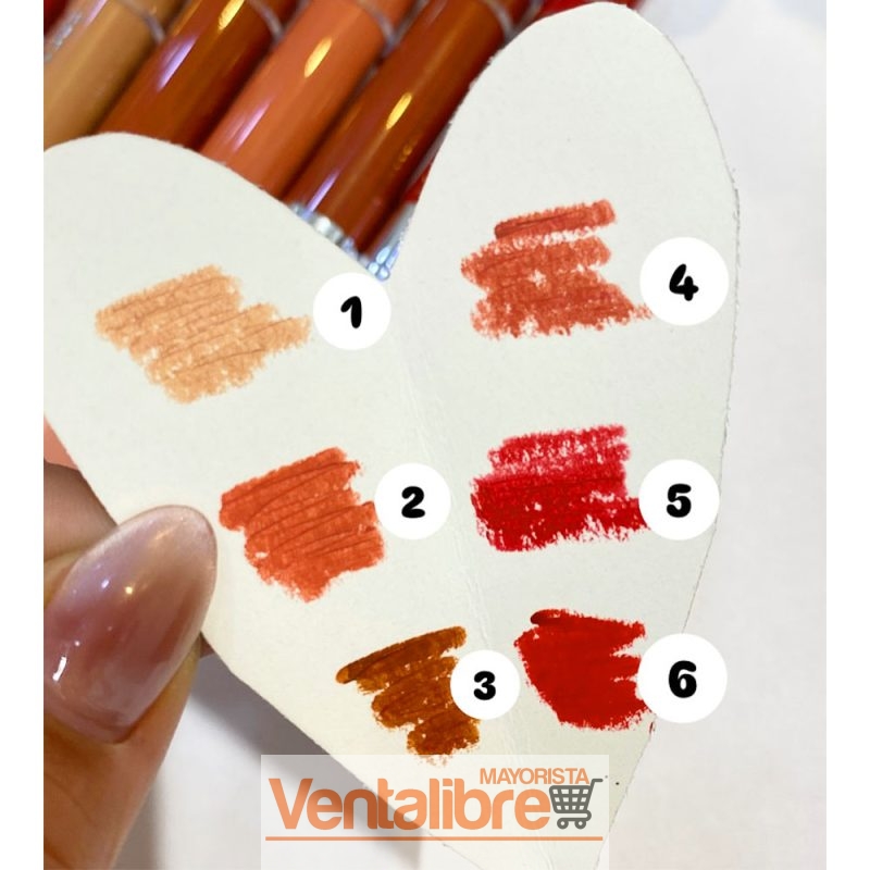 DELINEADOR DE LABIOS REAL LIPS MULTIUSO CREMOSO - Imagen 3