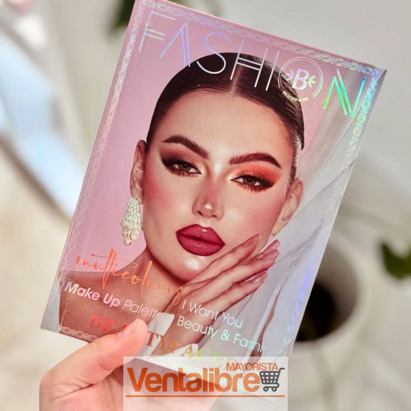 PALETA DE MAQUILLAJES X 5 LIBROS MULTICOLOR X 67 COLORES - Imagen 5