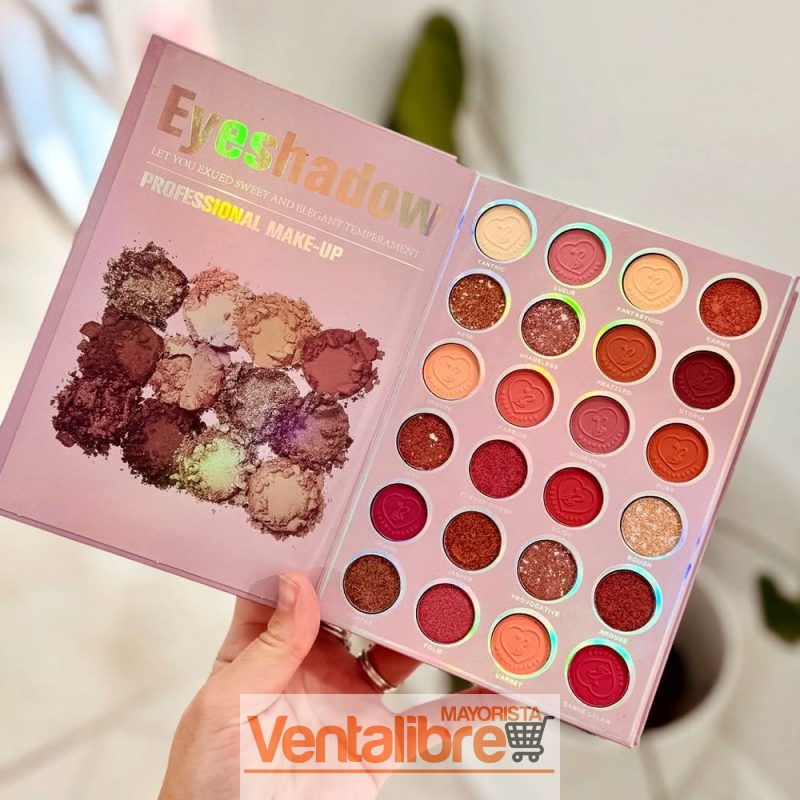 PALETA DE MAQUILLAJES X 5 LIBROS MULTICOLOR X 67 COLORES - Imagen 2
