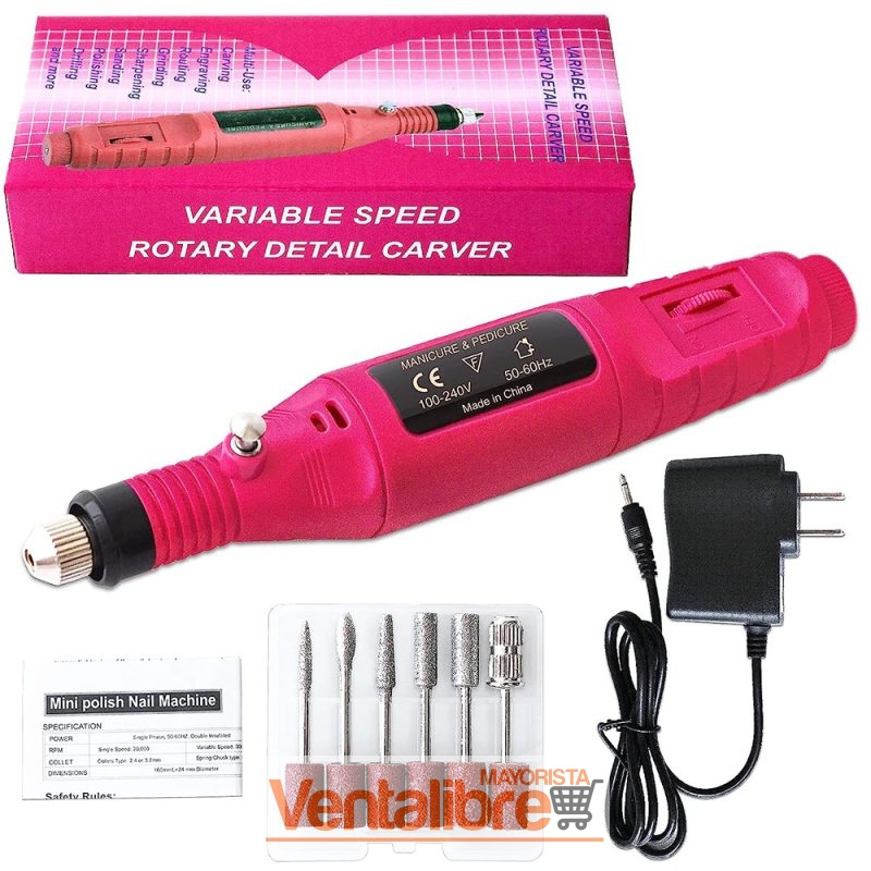 TORNO PULIDOR DE UÑAS ELÉCTRICO MULTIFUNCIONAL - Image 2