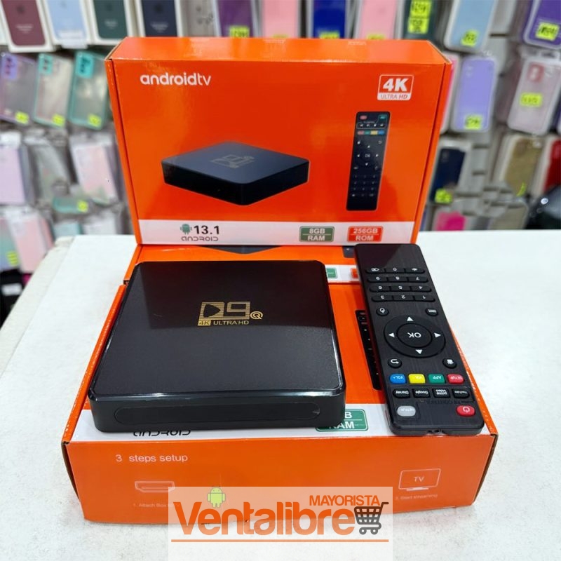 TV BOX ANDROID13.1 CONVERTIDOR 8GB RAM X 256GB ROM