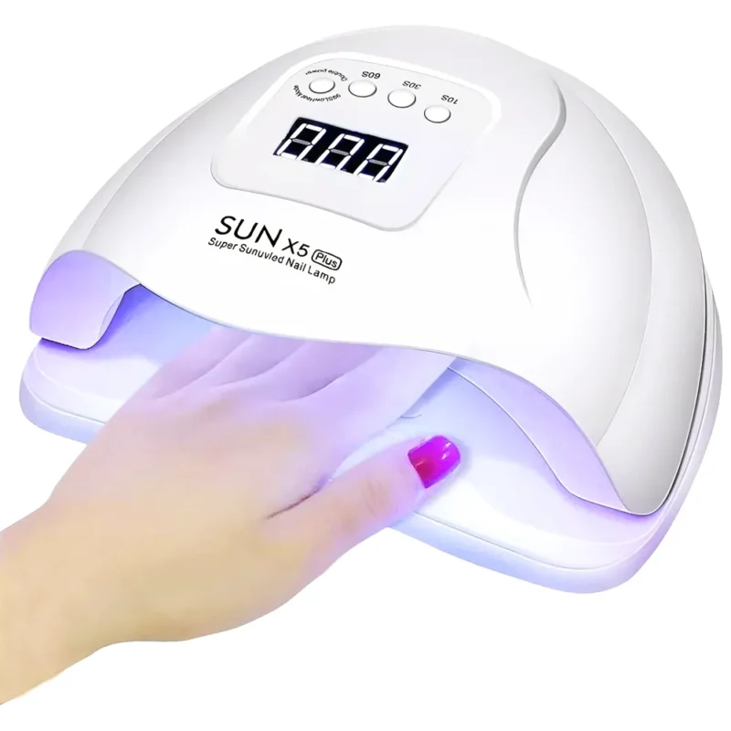 CABINA PARA UÑAS LED UV 120W 36 LED SUN X5 PLUS
