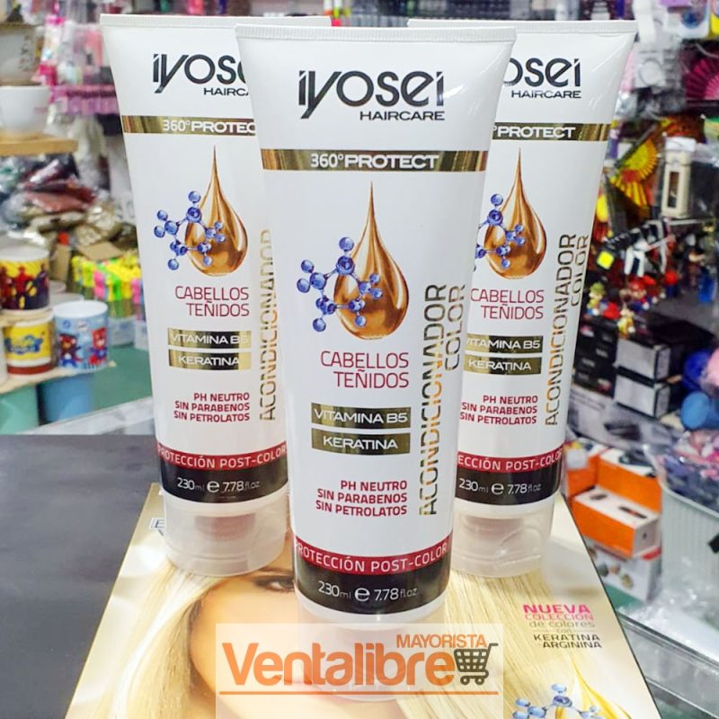 ACONDICIONADOR PROTECT COLOR 360 CON KERATINA MÁS VITAMINA B5 X 230GR.