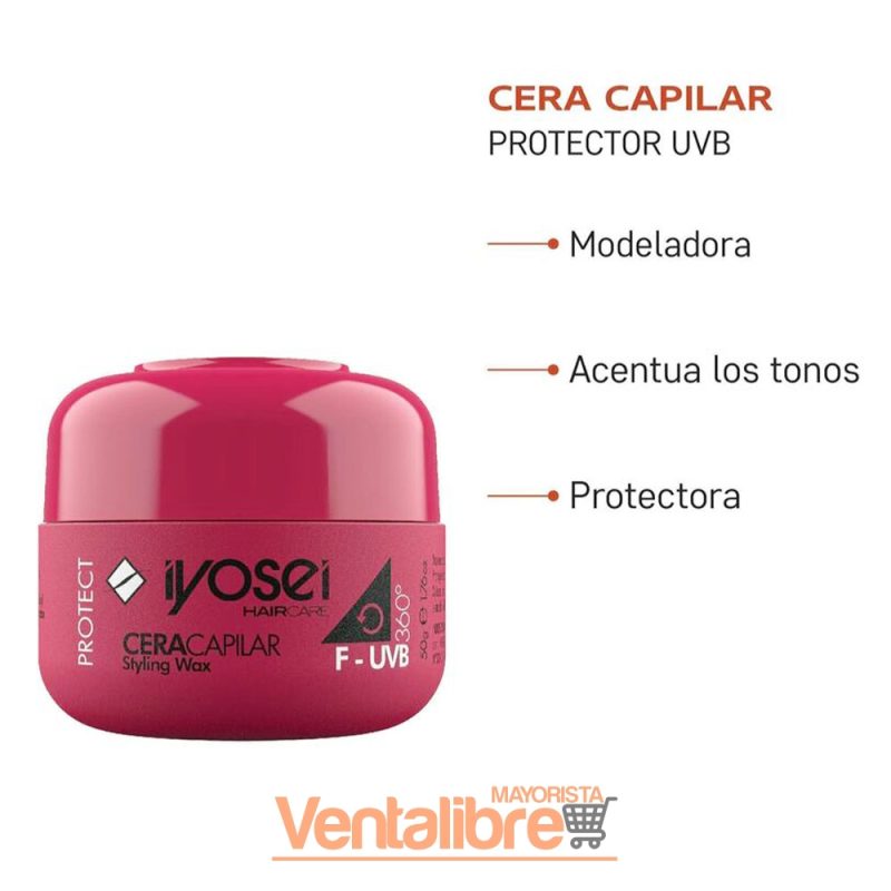 CERA CAPILAR PROTECTOR UVB X 50GRS. - Imagen 2