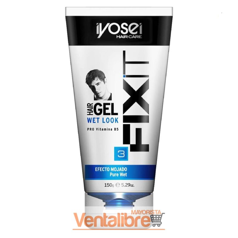 GEL CAPILAR FIXIT EFECTO MOJADO Y CON PRO VITAMINA B5 X 150 GRS.