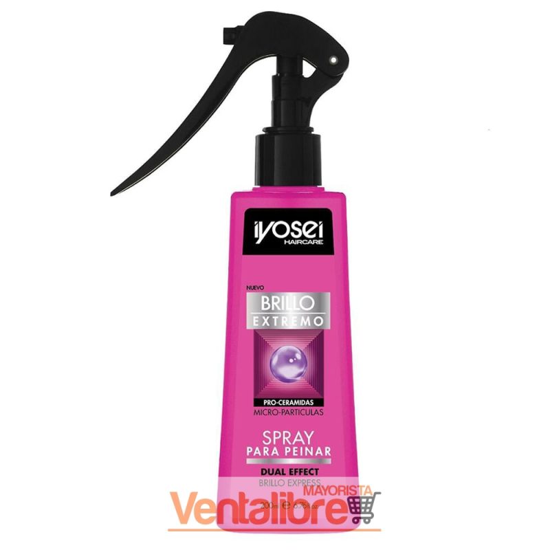 SPRAY PARA PEINAR BRILLO EXPRESS CON CERAMIDAS 200 ML.