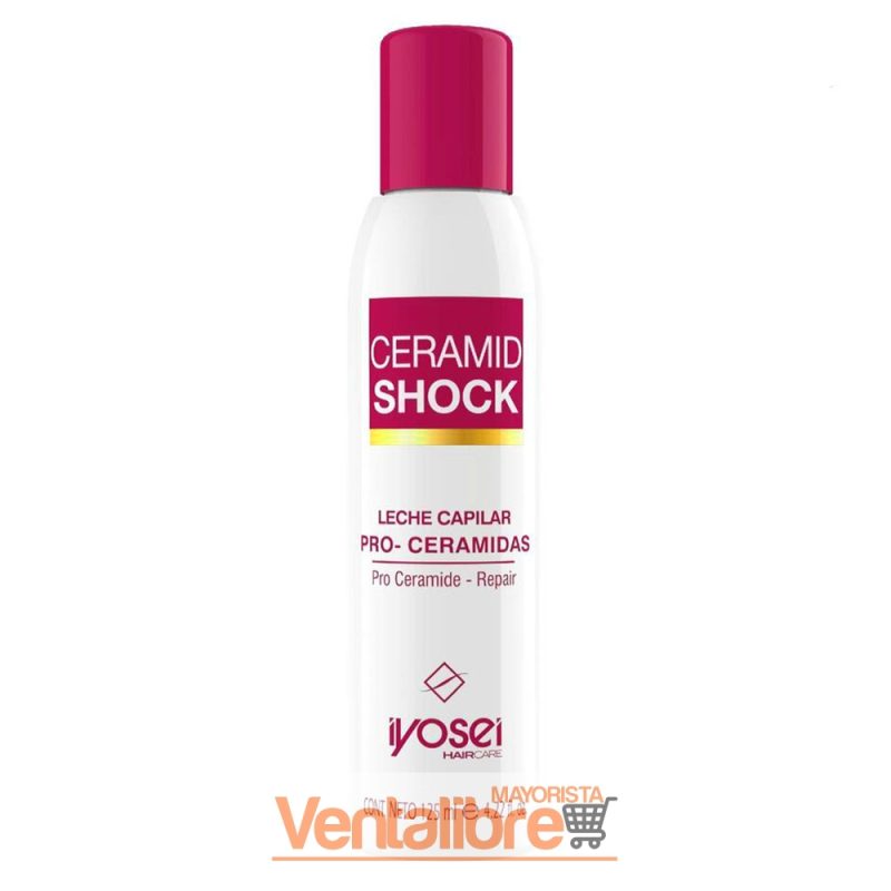 LECHE CAPILAR CERAMIDA SHOCK PRO-CERAMIDAS 130 ML.
