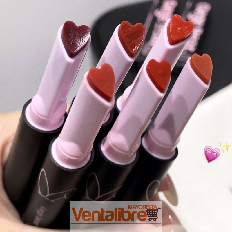BRILLO DE LABIOS SÓLIDO CORAZÓN KNIGHT GEGE BEAR