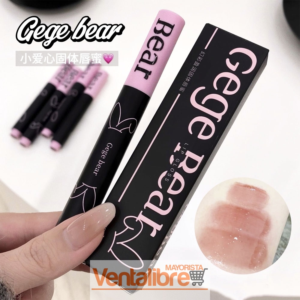 BRILLO DE LABIOS SÓLIDO CORAZÓN KNIGHT GEGE BEAR - Imagen 3