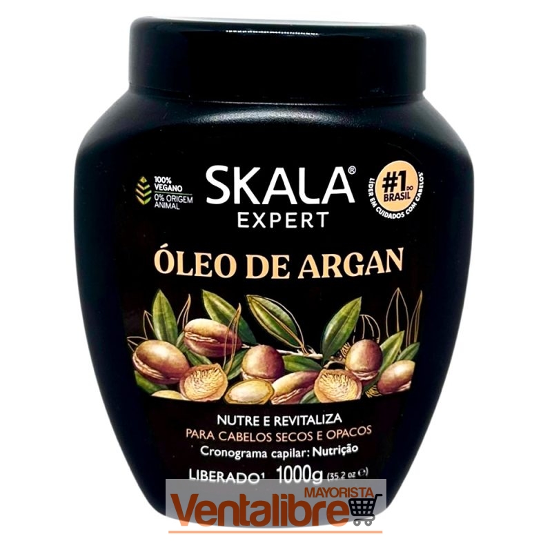 MÁSCARA CAPILAR ÓLEO DE ARGÁN SKALA X 1 KG.