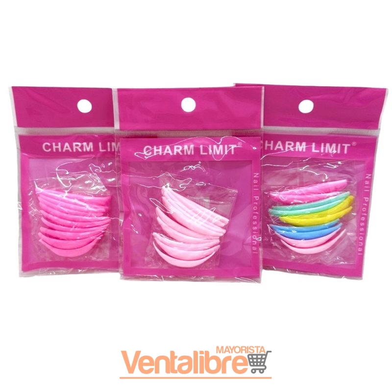 BIGUDÍES DE SILICONA NUBE CHARM LIMIT X 10 U.