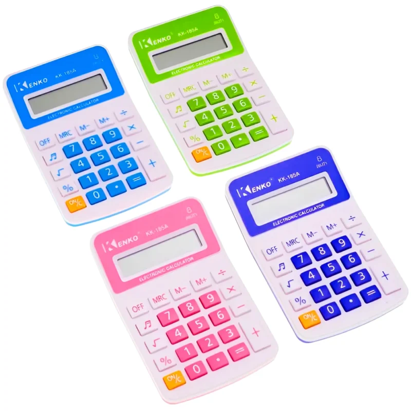 CALCULADORA ELECTRONICA KENKO 8 DÍGITOS EN BLISTER CON  SONIDO