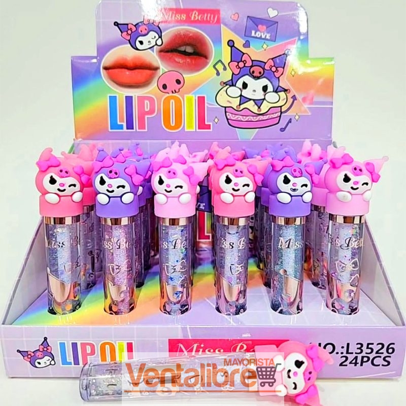 BRILLO LABIAL KUROMI MISS BETTY - Imagen 2