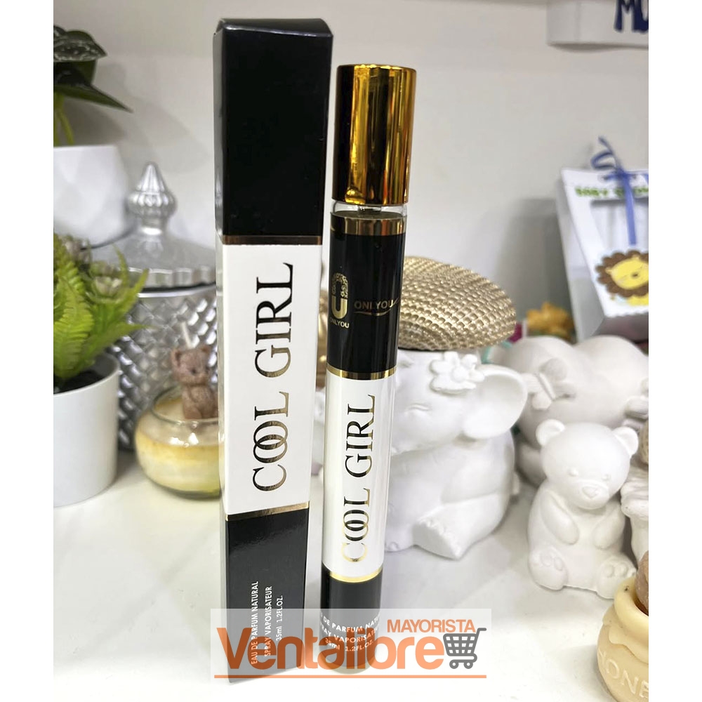 PERFUME COOL GIRL SPRAY PARA MUJER TUBO 35 ML.