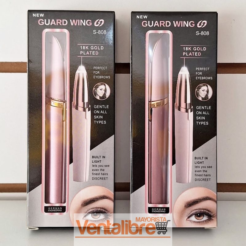 DEPILADORA FACIAL RECARGABLE GUARD WING
