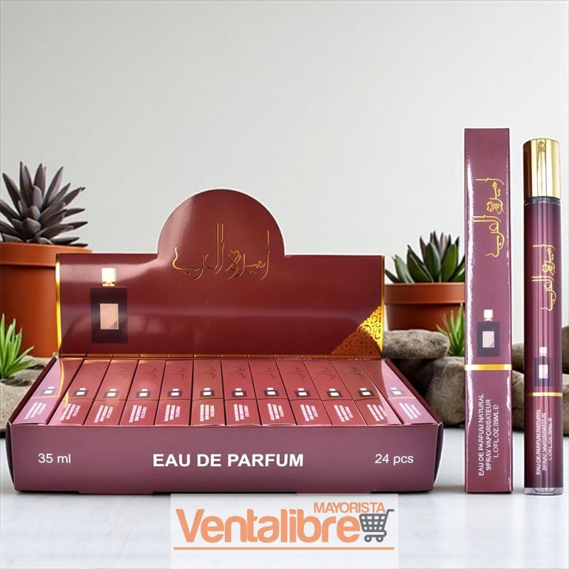 PERFUME ÁRABE SPRAY AMEERAT AL ARAB PARA MUJER TUBO 35 ML.