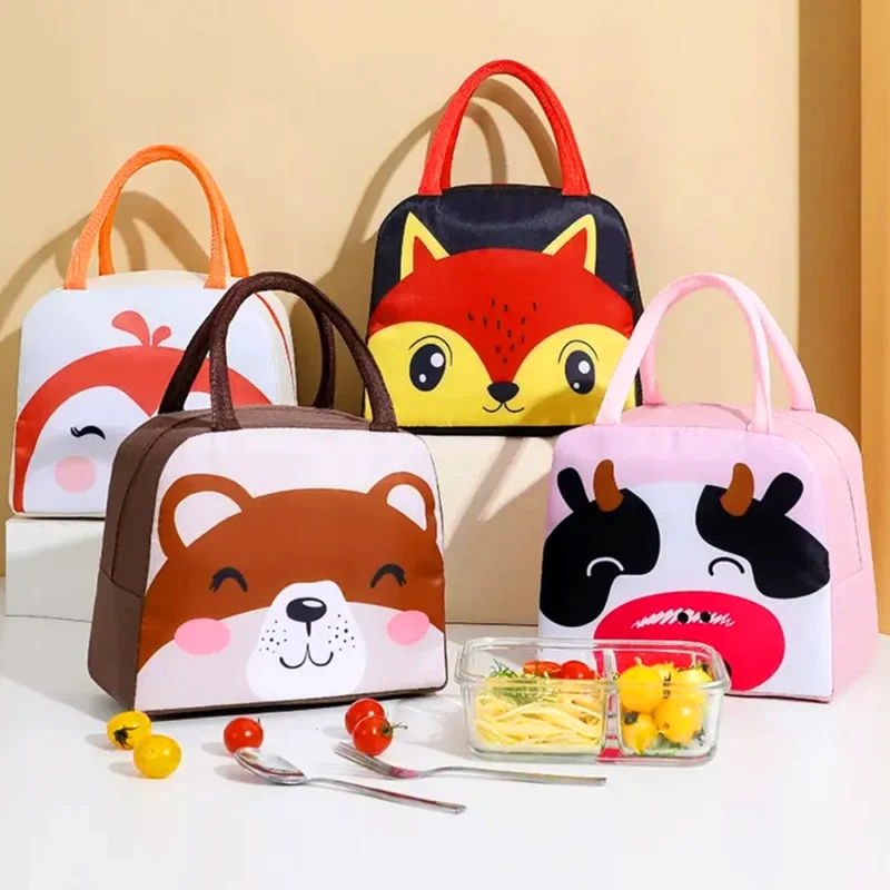 BOLSO COOLER LONCHERA TÉRMICA ANTI FUGA DISEÑOS INFANTILES