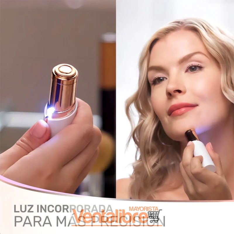 DEPILADORA FACIAL & CORPORAL CON LUZ - Imagen 2