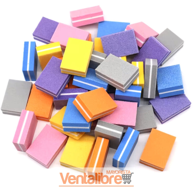 MINI LIMAS SPONGE PULIDOR DE DOBLE CARA