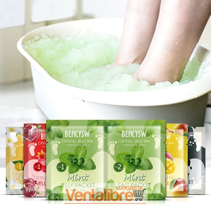 JELLY SPA PARA PIES DOS PASOS TRATAMIENTOS CON SALES MINERALES