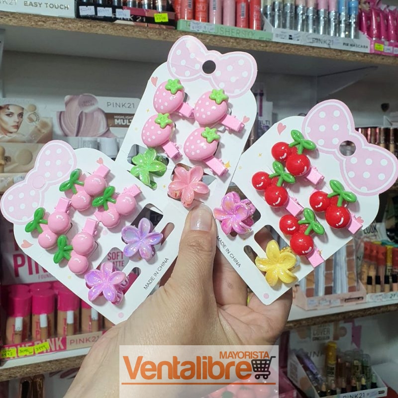 BLÍSTER X 4 TIC TAC CEREZAS + 2 BROCHES FLOR MINI
