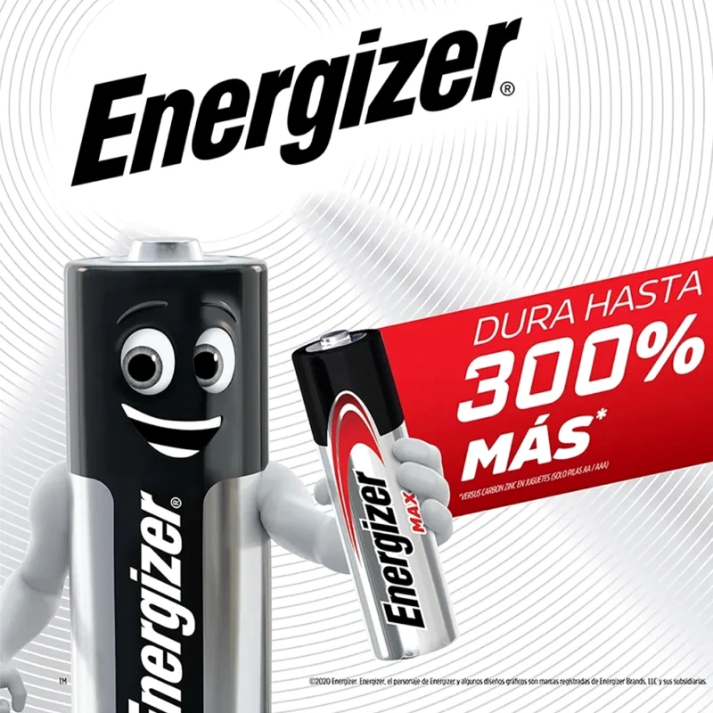 PILA AA ENERGIZER MAX E91 ALCALINA