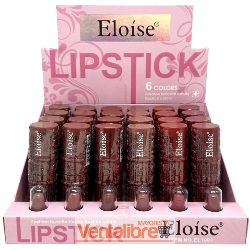 LÁPIZ LABIAL LIP STICK 6 COLORES - Imagen 2