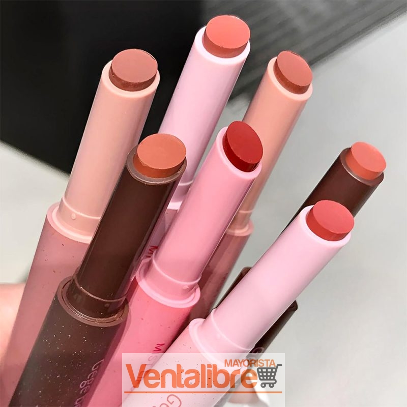 LÁPIZ LABIAL MATTE GEGE BEAR PINK MIST A PRUEBA DE AGUA & LARGA DURACIÓN