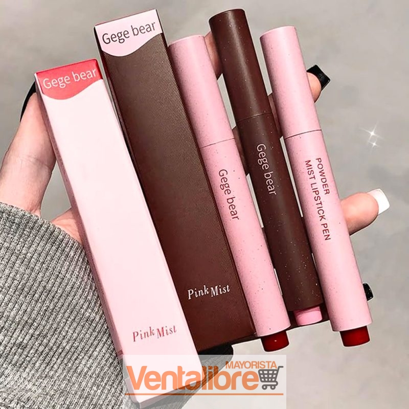LÁPIZ LABIAL MATTE GEGE BEAR PINK MIST A PRUEBA DE AGUA & LARGA DURACIÓN - Imagen 3