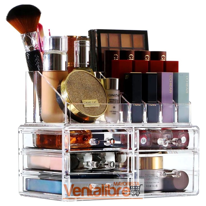 ORGANIZADOR DE COSMÉTICOS ACRÍLICO REFORZADO