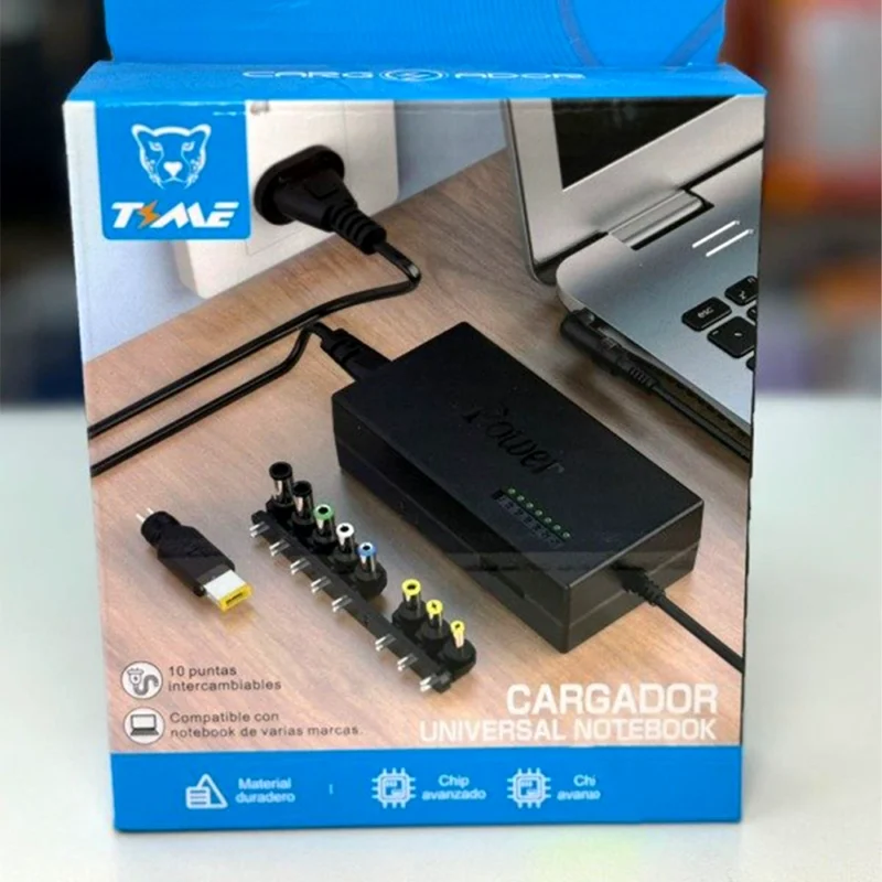 CARGADOR UNIVERSAL PARA NOTEBOOKS FICHA LENOVO