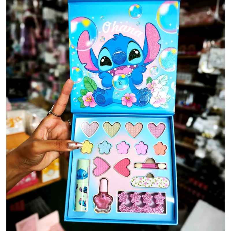 KIT COMPLETO DE MAQUILLAJES STITCH OHANA