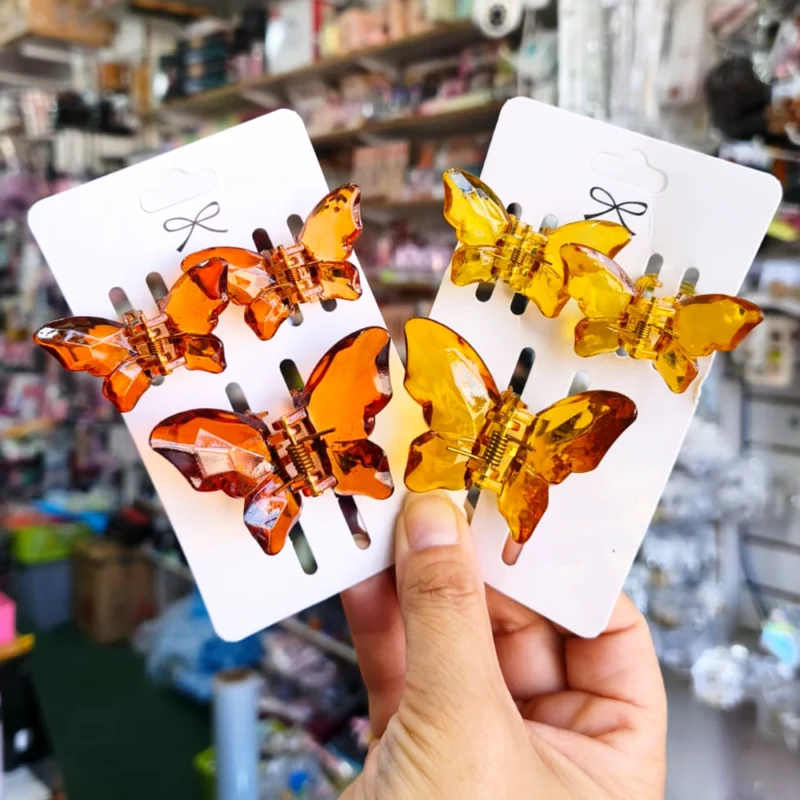 BLÍSTER X 3 BROCHES MARIPOSA EXCELENTE AJUSTE