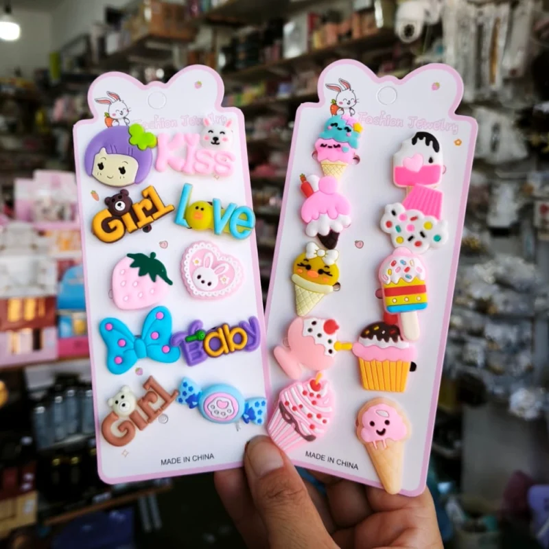 BLÍSTER DE 10 COLITAS CON DISEÑOS VARIOS