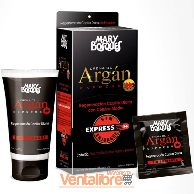 CREMA DE ARGÁN EXPRESS REGENERACIÓN CAPILAR CON CÉLULAS MADRE X 10G.
