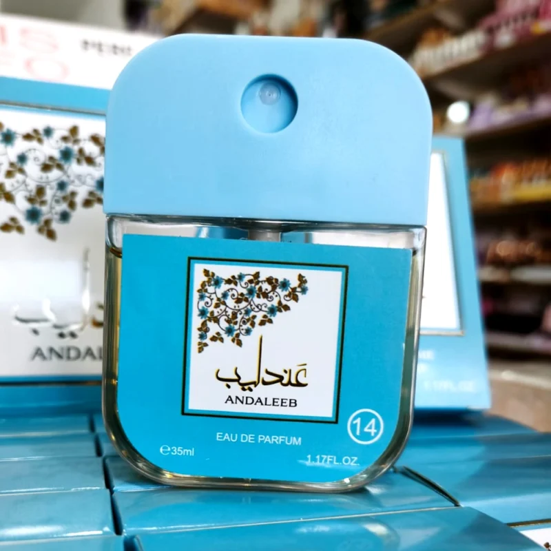 PERFUME ÁRABE AL ANDALEEB EAU DE PARFUM DE ASDAAF UNISEX 35 ML.