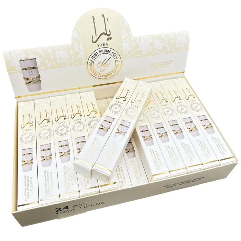 PERFUME ÁRABE LATTAFA YARA MUJER TUBO 35 ML.