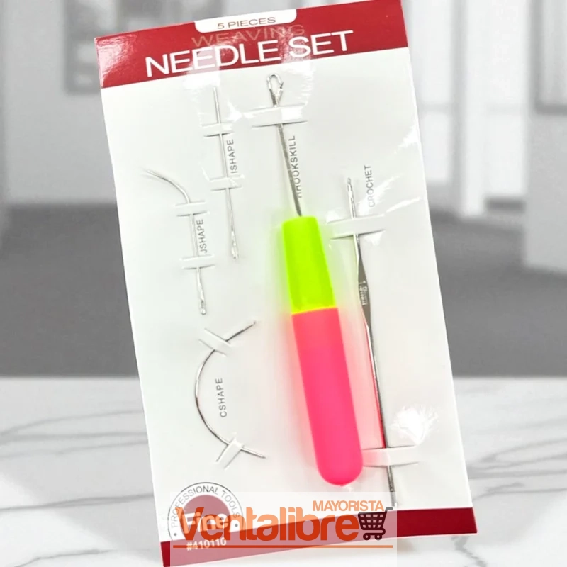 SET DE AGUJAS PARA EXTENSIÓN X 6 UNIDADES