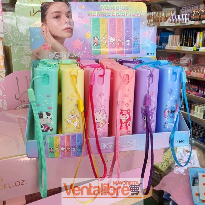 FIJADOR DE MAQUILLAJE EN SPRAY ANIMADO PERSONAJES