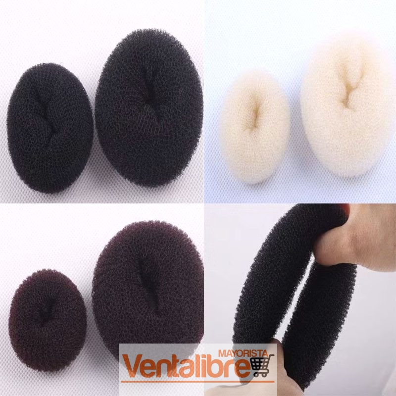 DONA PARA PELO HAIR DONUT BUN MAKERS MEDIANA 9CM.