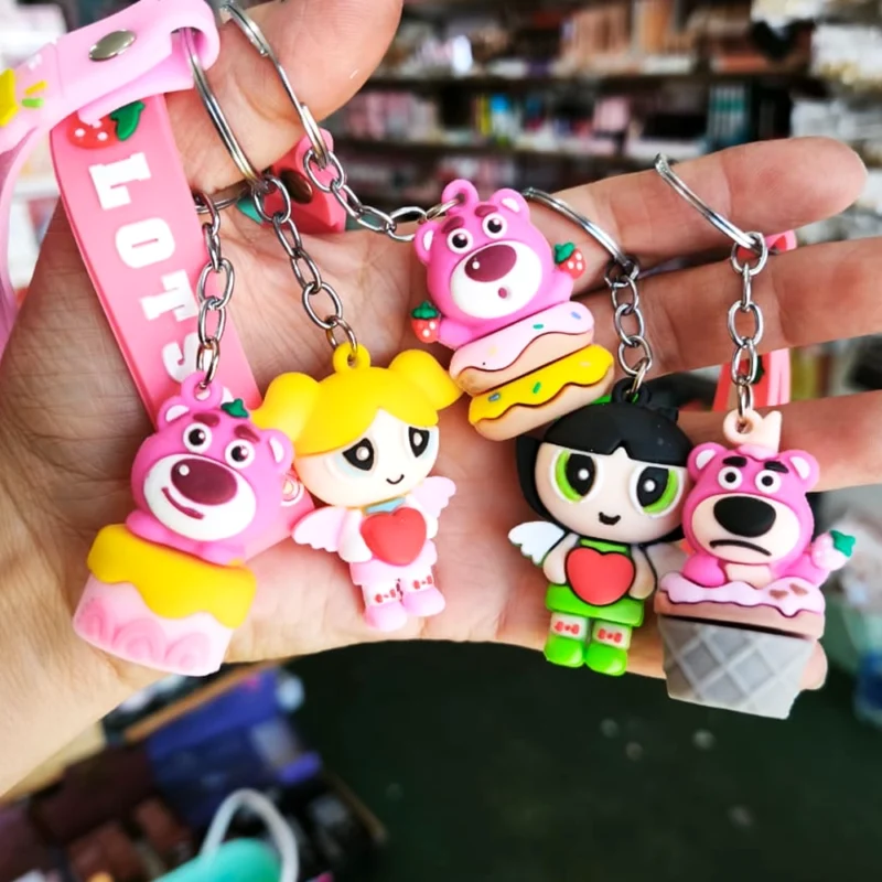 LLAVERO PERSONAJES CON CORREA EXCELENTE CALIDAD