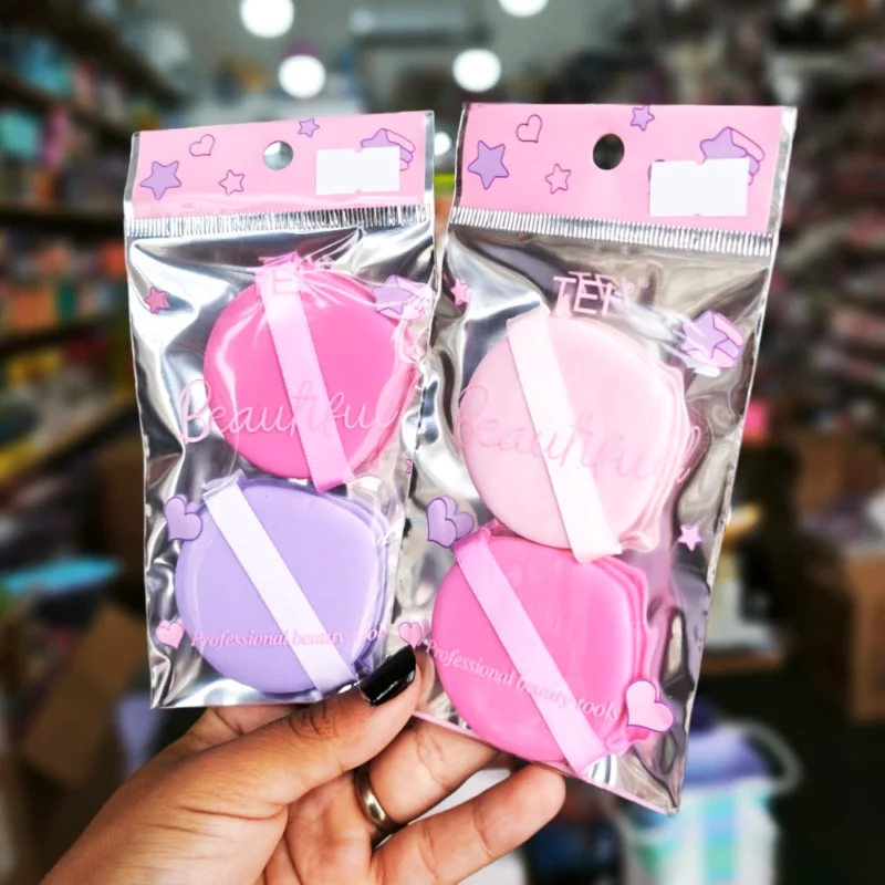 BLISTER DE DOS MINI ESPONJAS PARA MAQUILLAJE