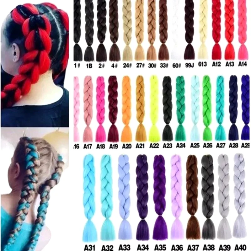 EXTENSIONES DE PELO SINTÉTICO KANEKALON PARA TRENZAS AFRICANAS