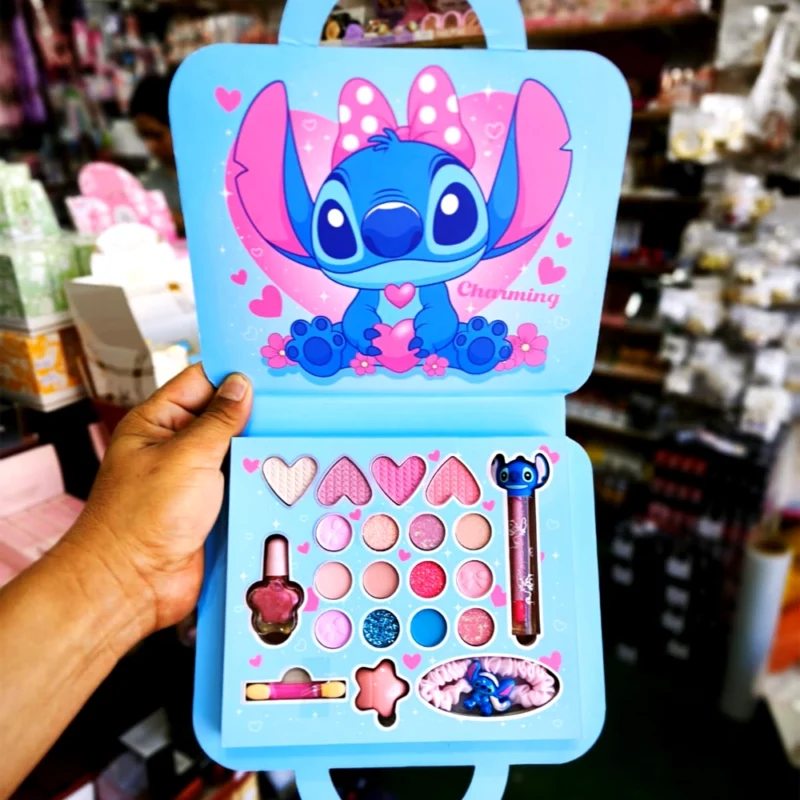 KIT GRANDE DE MAQUILLAJES STITCH SUPER SURTIDO